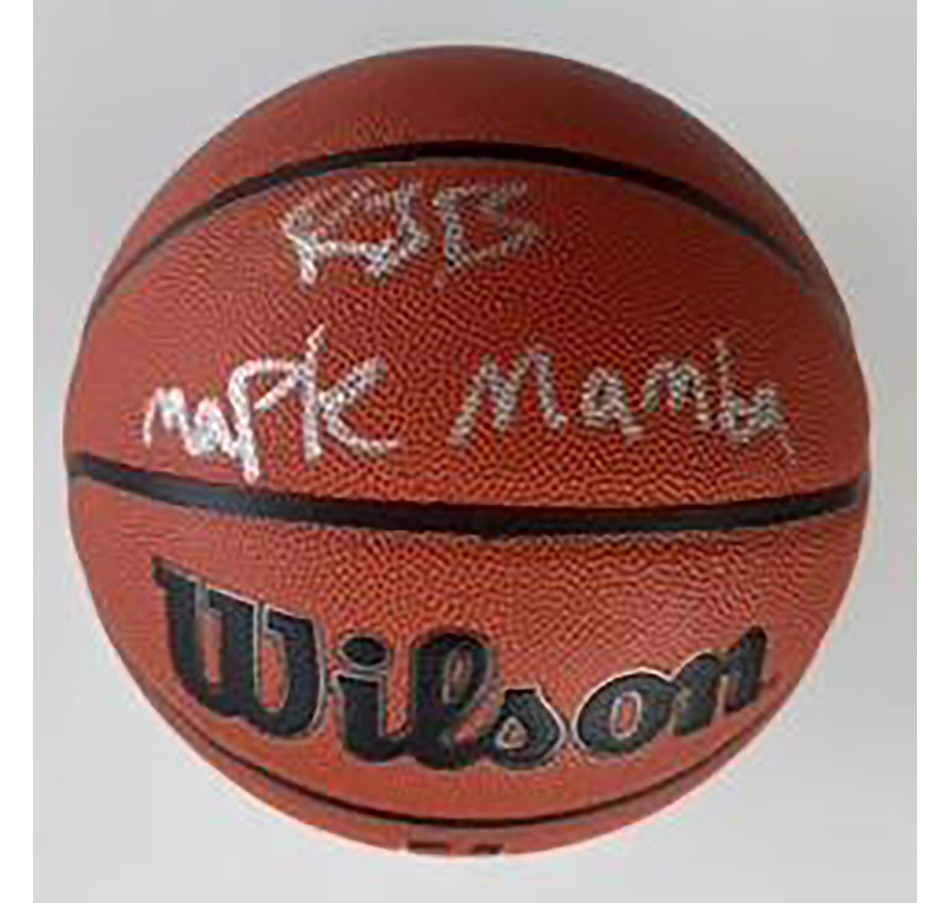 Image 709442.jpg, Product 709-442 / Price $349.99, Fanatics Authentic RJ Barrett Toronto Raptors Maple Mamba Inscribed Spalding Basketball from Fanatics on TSC.ca's Sports department