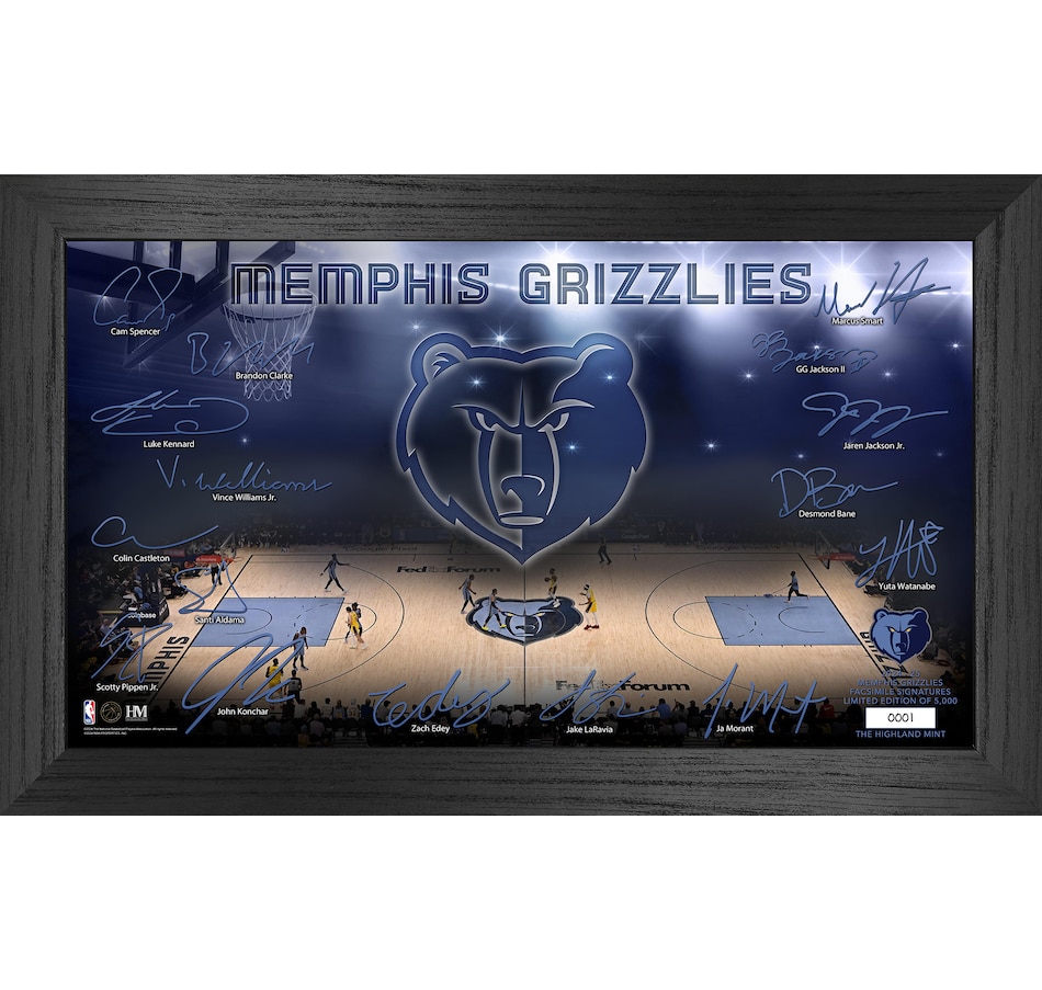 Image 709477.jpg, Product 709-477 / Price $99.99, Memphis Grizzlies 2024–25 Signature Court from Highland Mint on TSC.ca's Sports department