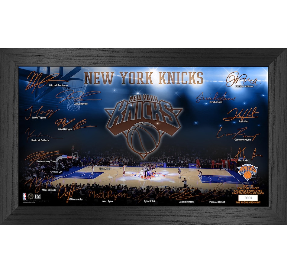 Image 709482.jpg, Product 709-482 / Price $99.99, New York Knicks 2024–25 Signature Court from Highland Mint on TSC.ca's Sports department