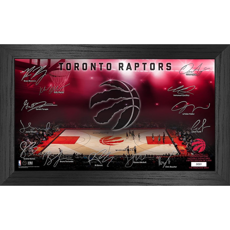 Image 709490.jpg, Product 709-490 / Price $99.99, Toronto Raptors 2024–25 Signature Court from Highland Mint on TSC.ca's Sports department