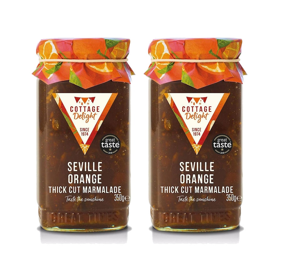 Image 709517.jpg, Product 709-517 / Price $33.99, Cottage Delight Seville Orange Thick Cut Marmalade- 350g (2-pack) from Dolce & Gourmando on TSC.ca's Kitchen department
