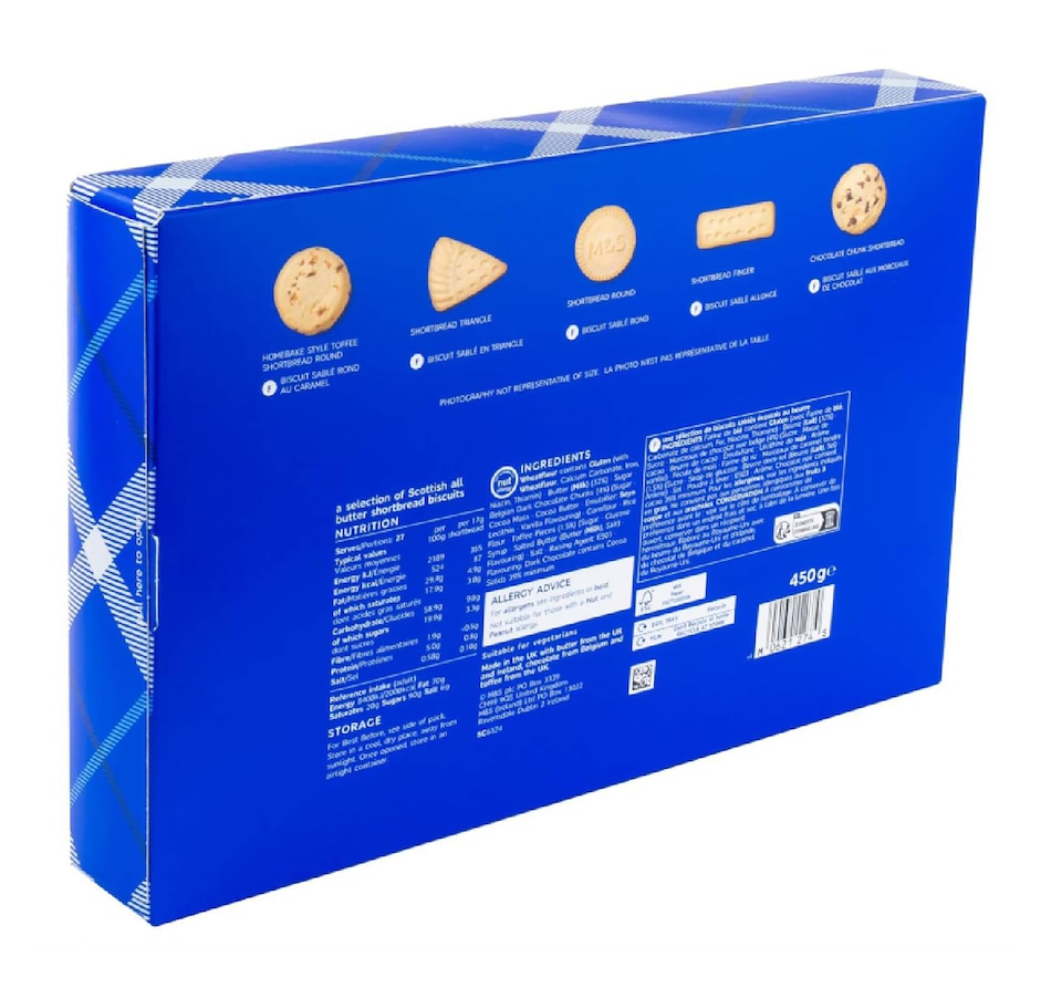Image 709543_ALTMORE4.jpg, Product 709-543 / Price $44.99, Marks And Spencer Scottish Shortbread Carton- 450g from Dolce & Gourmando on TSC.ca's Kitchen department