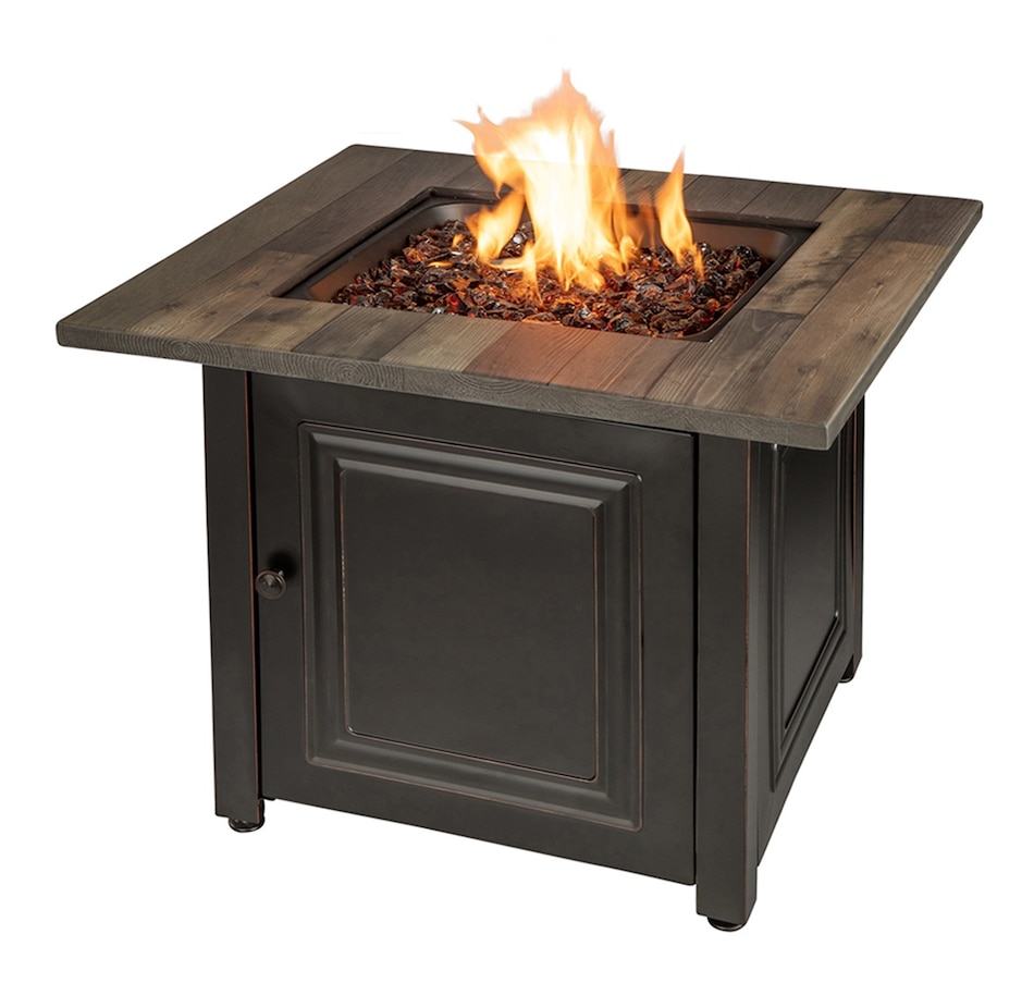 Image 709585.jpg, Product 709-585 / Price $649.99, Endless Summer The Burlington LP Square Gas Fire Pit 30" from Endless Summer on TSC.ca's Home & Garden department
