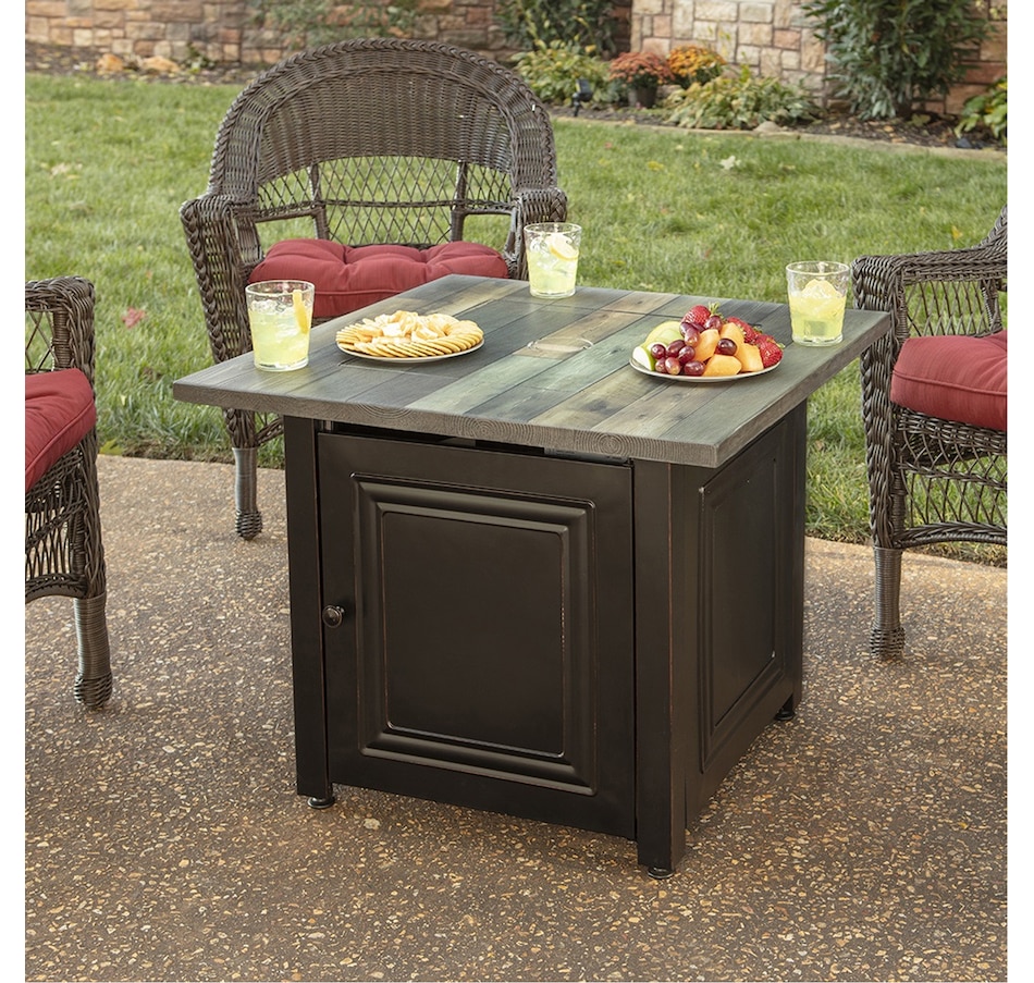 Image 709585_ALTMORE4.jpg, Product 709-585 / Price $649.99, Endless Summer The Burlington LP Square Gas Fire Pit 30" from Endless Summer on TSC.ca's Home & Garden department