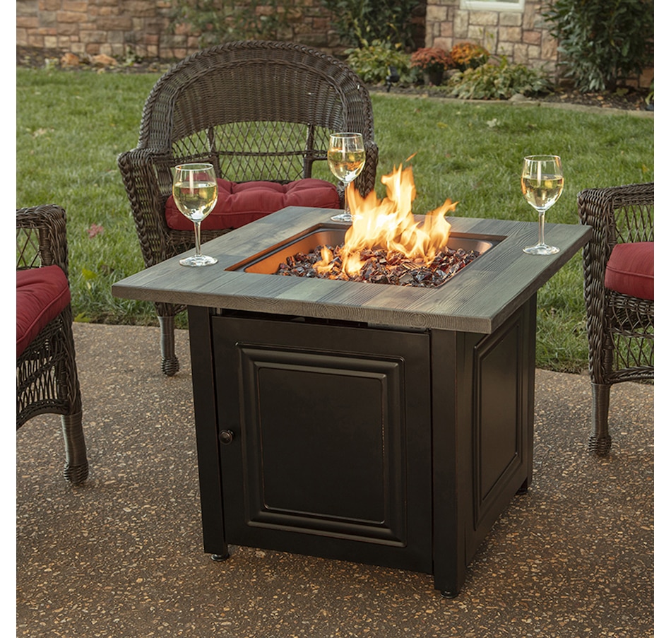 Image 709585_ALTMORE6.jpg, Product 709-585 / Price $649.99, Endless Summer The Burlington LP Square Gas Fire Pit 30" from Endless Summer on TSC.ca's Home & Garden department