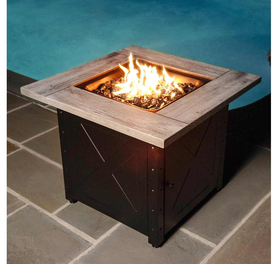 Image 709589_ALTMORE6.jpg, Product 709-589 / Price $649.99, Endless Summer Mason 30" Square Gas Fire Pit from Endless Summer on TSC.ca's Home & Garden department