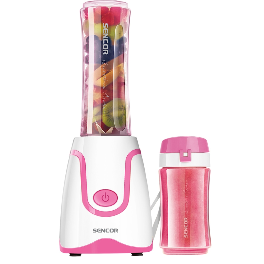 Image 709596_PNK.jpg, Product 709-596 / Price $72.00, Sencor Smoothie Blender With 2 Bottles from Sencor on TSC.ca's Kitchen department