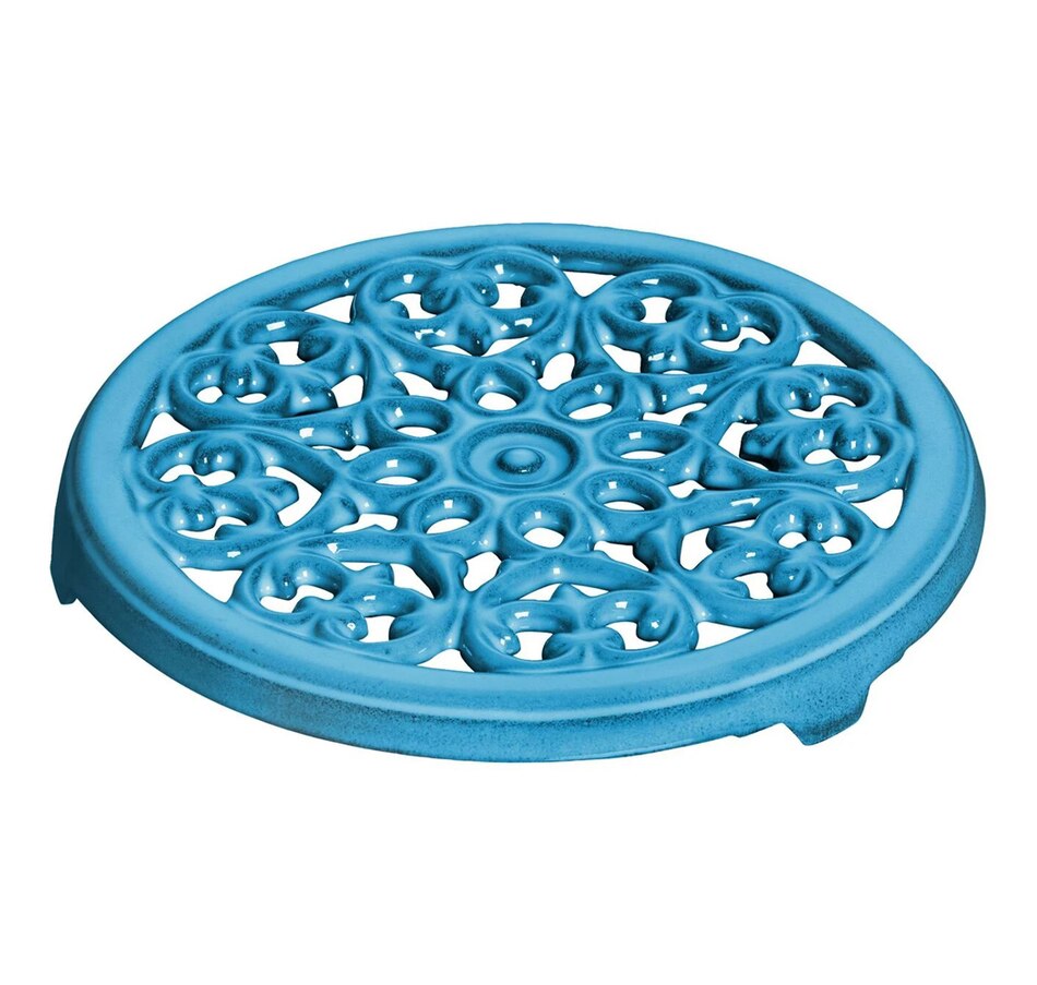 Image 709643_ALTMORE3.jpg, Product 709-643 / Price $399.99, Staub Cast Iron Pot Set, Lily Decal (round, cast iron, dark blue) from Staub on TSC.ca's Kitchen department