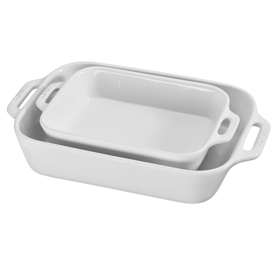 Image 709647_ALTMORE2.jpg, Product 709-647 / Price $139.99, Staub Ceramique 4-Piece Bakeware Set (white) from Staub on TSC.ca's Kitchen department