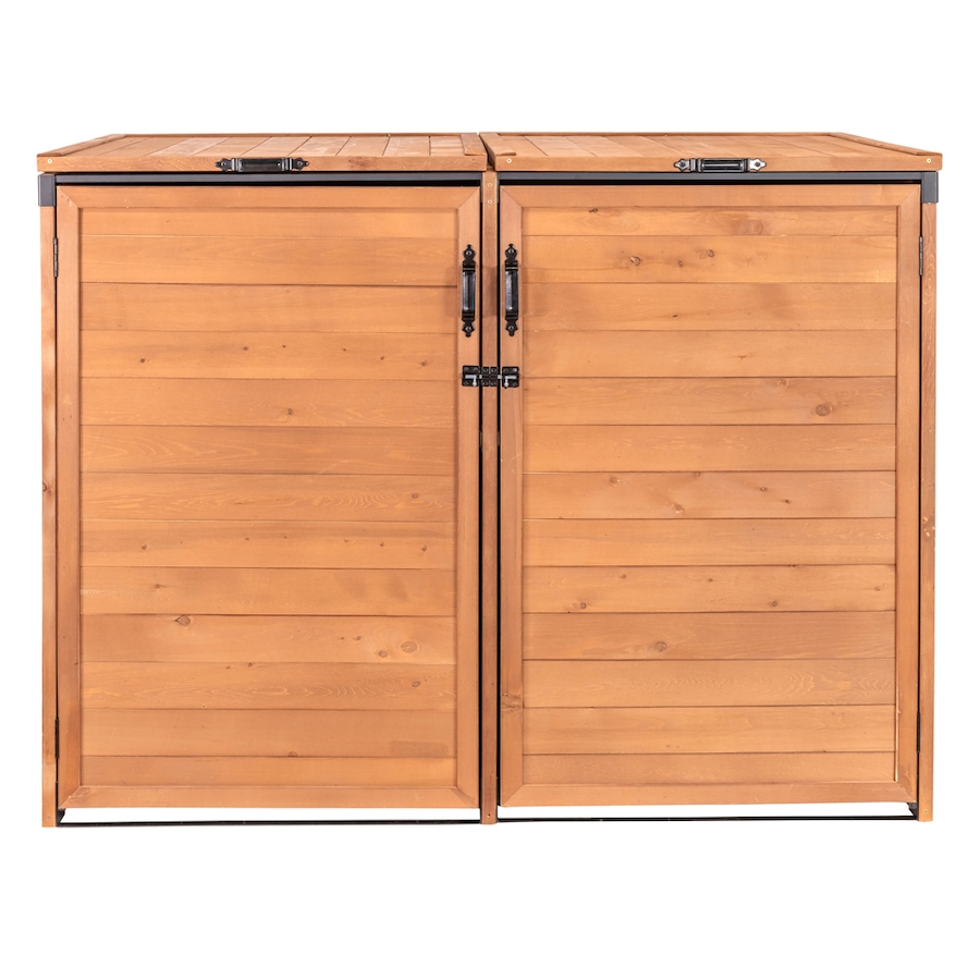 Image 709699_ALTMORE4.jpg, Product 709-699 / Price $759.97, Leisure Season Medium Horizontal Recycling And Trash Storage Shed from Leisure Season on TSC.ca's Home & Garden department
