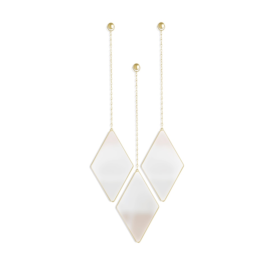 Image 709718.jpg, Product 709-718 / Price $55.00, Umbra Dima Diamond Mirrors (Set Of 3) from Umbra on TSC.ca's Home & Garden department