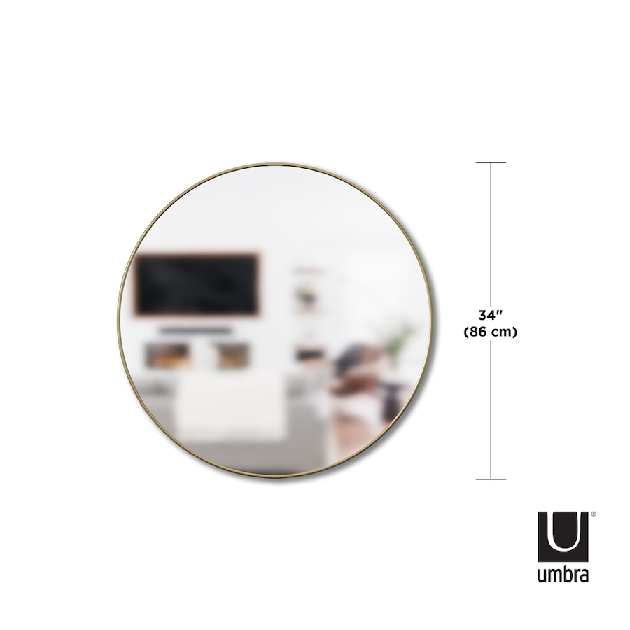 Image 709729_ALTMORE3.jpg, Product 709-729 / Price $150.00, Umbra Hubba Round Metal Wall Mirror from Umbra on TSC.ca's Home & Garden department