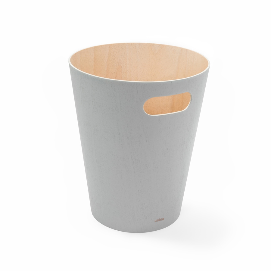 Image 709757_GRY.jpg, Product 709-757 / Price $30.00, Umbra Woodrow Trash Can, 2-Gallon (7.5 L) Capacity from Umbra on TSC.ca's Home & Garden department