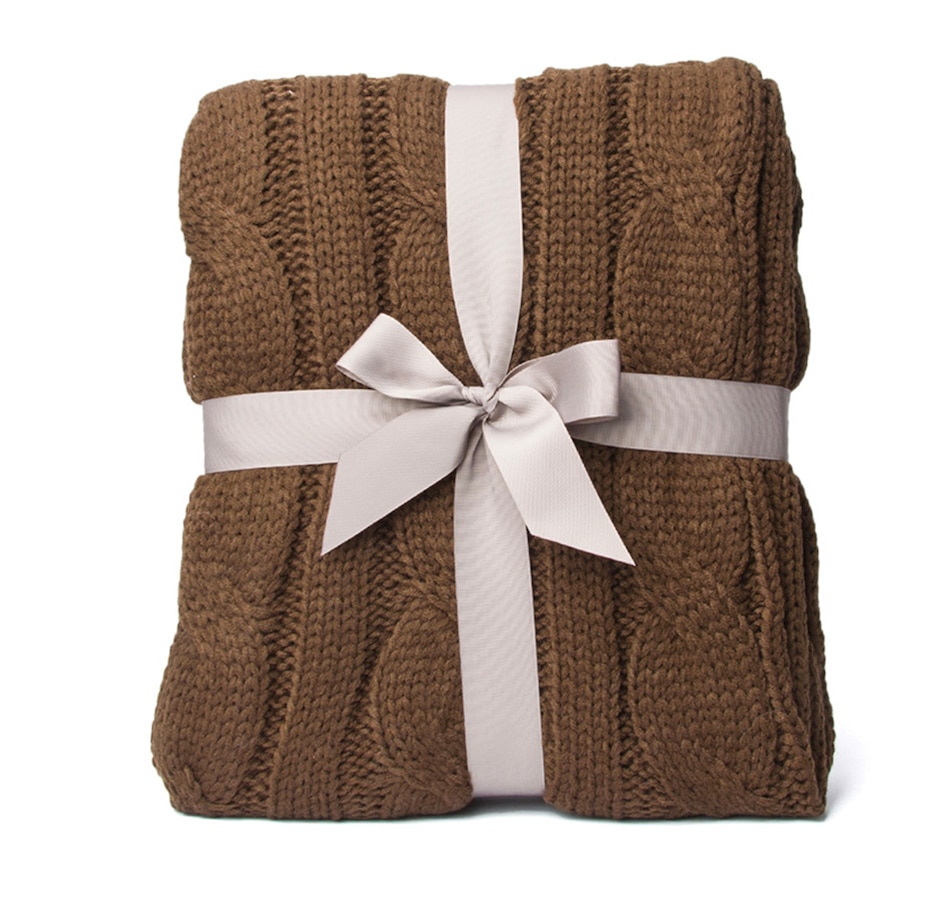 Image 709760_ALTMORE2.jpg, Product 709-760 / Price $58.99, Millano Soft Knitted Cable Throw Blanket from Millano on TSC.ca's Home & Garden department