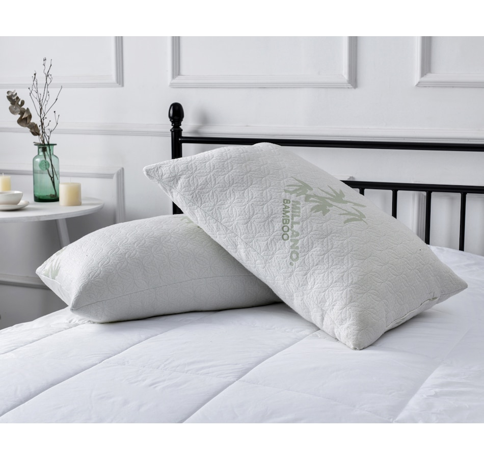 Image 709777_ALTMORE1.jpg, Product 709-777 / Price $28.99, Millano Karma Bamboo Pillow-Queen (Set Of 2) from Millano on TSC.ca's Home & Garden department
