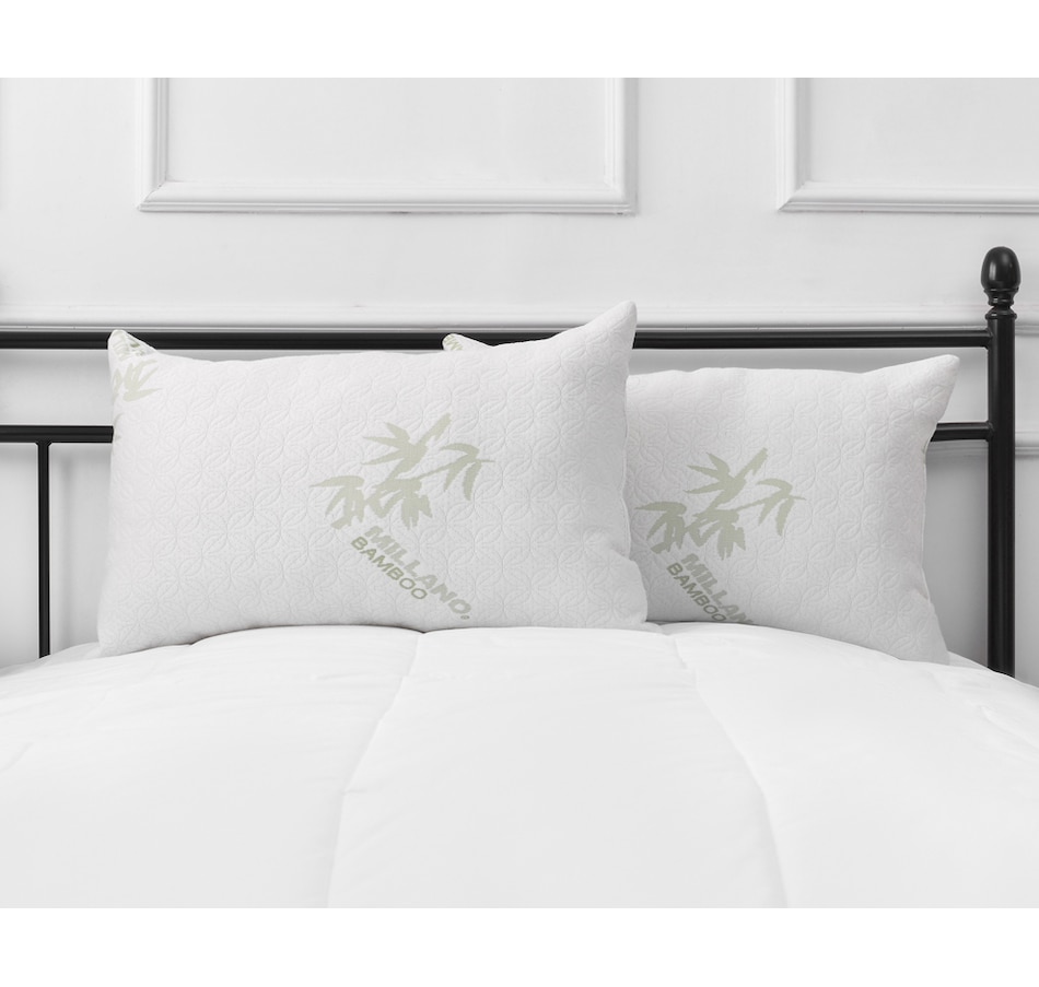 Image 709777_ALTMORE2.jpg, Product 709-777 / Price $28.99, Millano Karma Bamboo Pillow-Queen (Set Of 2) from Millano on TSC.ca's Home & Garden department