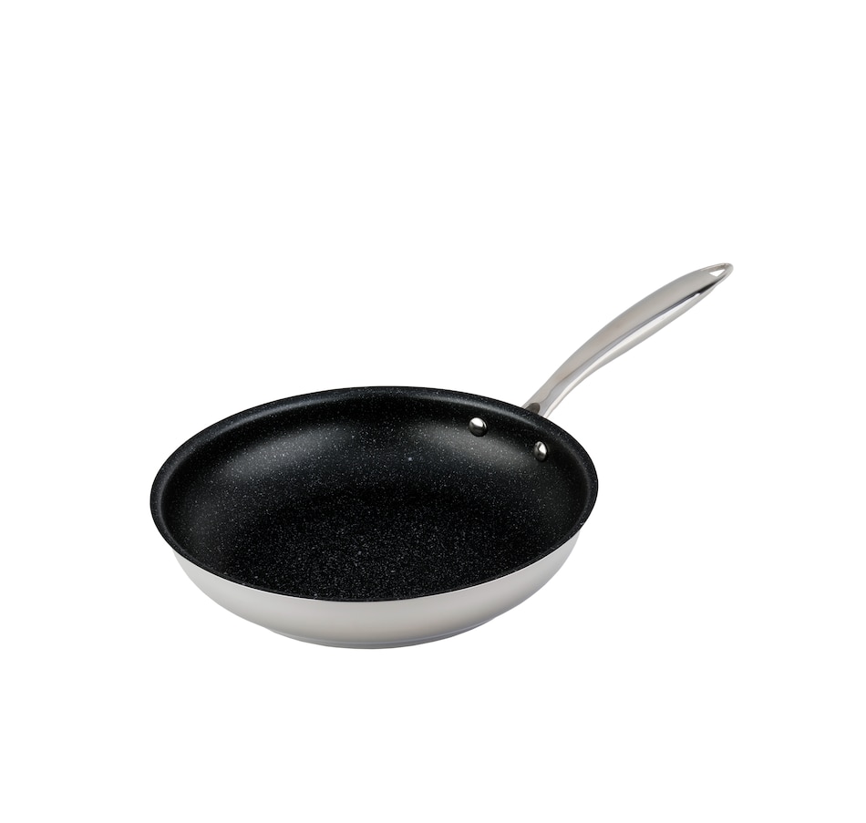 Image 709813.jpg, Product 709-813 / Price $64.99, Meyer Accolade 24cm Stanless Steel Fry Pan With Non-Stick (Dark Granite) from Meyer on TSC.ca's Kitchen department