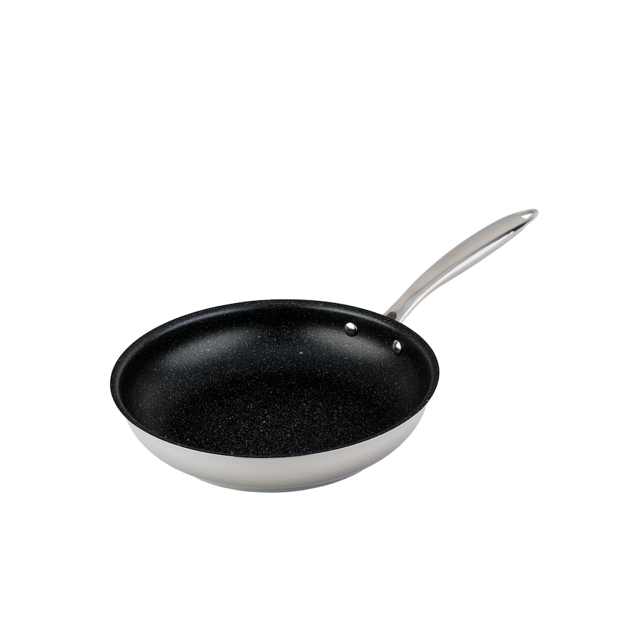 Image 709813.jpg, Product 709-813 / Price $169.99, Meyer Accolade 24cm Stanless Steel Fry Pan With Non-Stick (Dark Granite) from Meyer on TSC.ca's Kitchen department