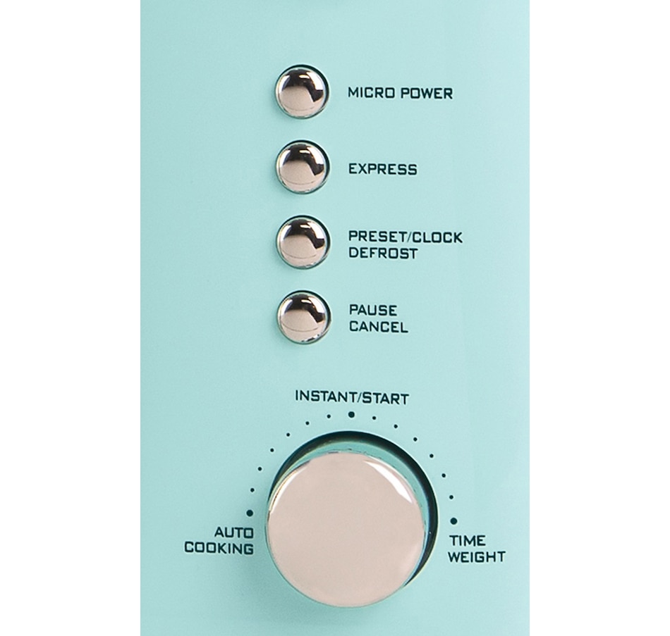 Image 709819_ALTMORE2.jpg, Product 709-819 / Price $199.99, Nostalgia Retro 7 Cu. Ft. Microwave Oven (Aqua) from Nostalgia on TSC.ca's Kitchen department