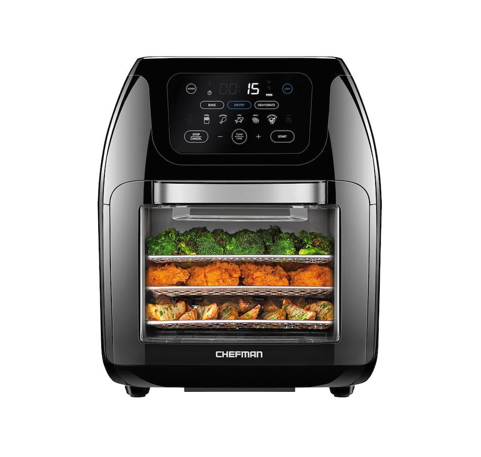 Image 709821.jpg, Product 709-821 / Price $199.99, Chefman Multi-Function 10L Air Fryer Oven, Rotisserie, and Dehydrator Convection Oven from Chefman on TSC.ca's Kitchen department