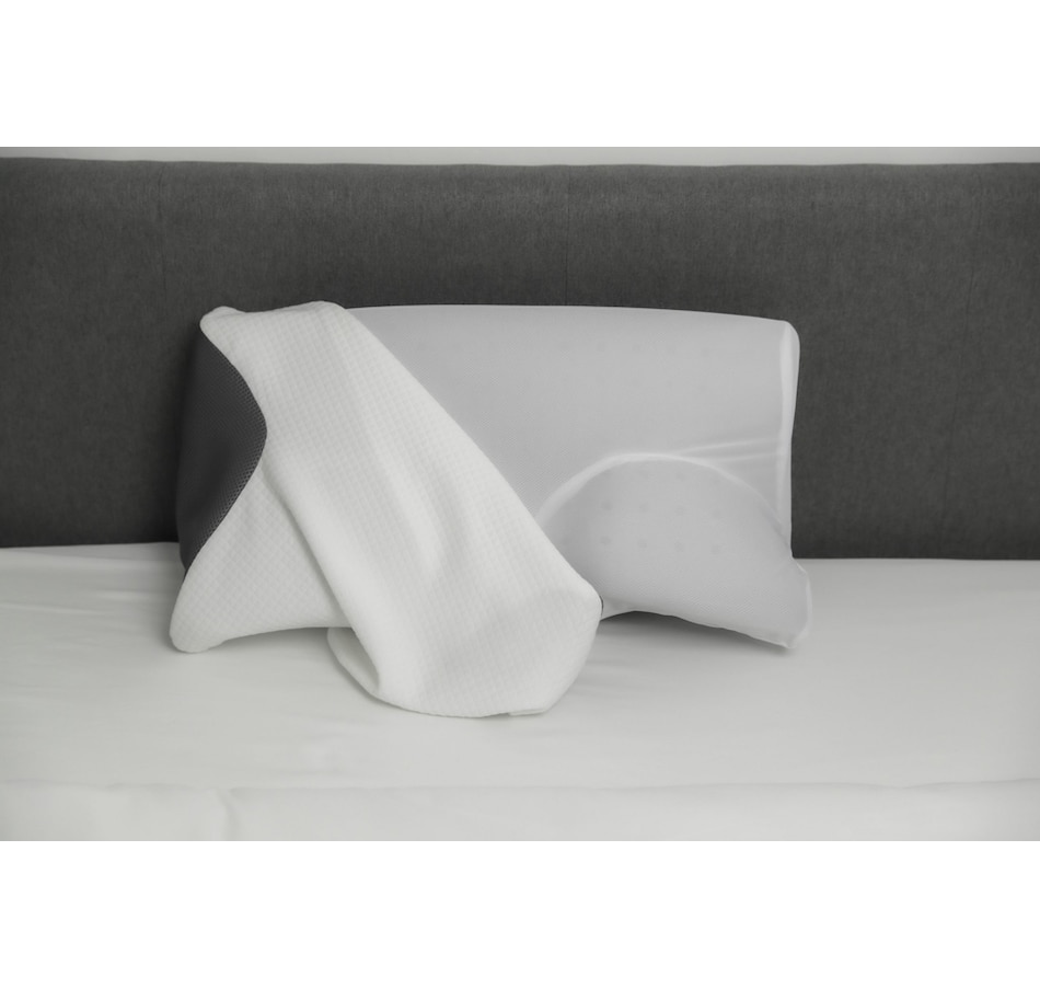 Image 709833_ALTMORE4.jpg, Product 709-833 / Price $119.99, Dr. Pillow Carbon SnoreX 8-in-1 Cooling Pillow from Dr. Pillow on TSC.ca's Home & Garden department