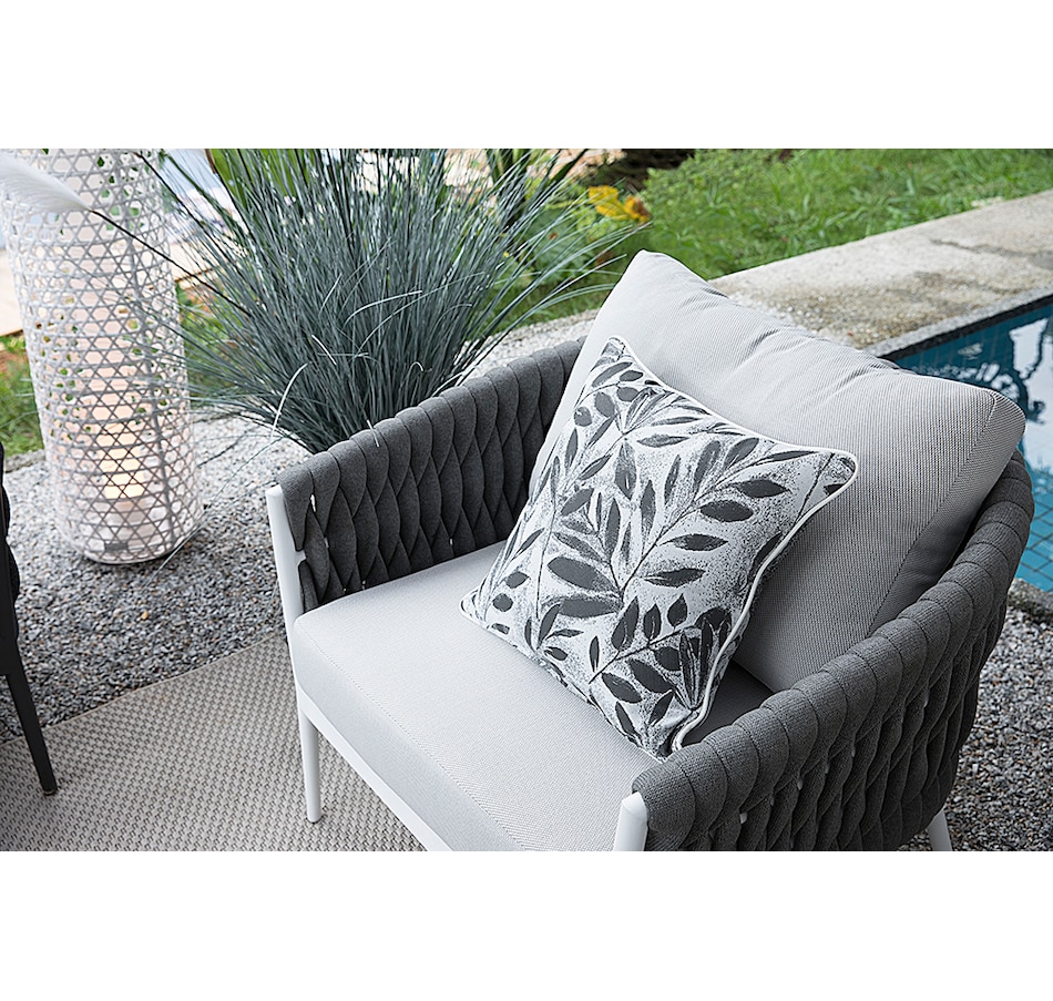 Image 709855.jpg, Product 709-855 / Price $7,999.00, Protégé Muses Sofa Set (Ballet Weave) White from Protege on TSC.ca's Home & Garden department