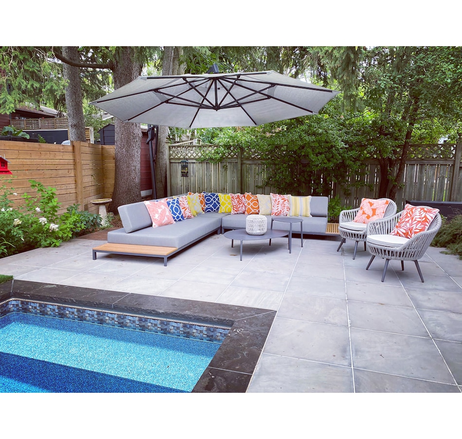 Image 709864_ALTMORE4.jpg, Product 709-864 / Price $10,499.00, Protégé Moore Sectional (charcoal) from Protege on TSC.ca's Home & Garden department