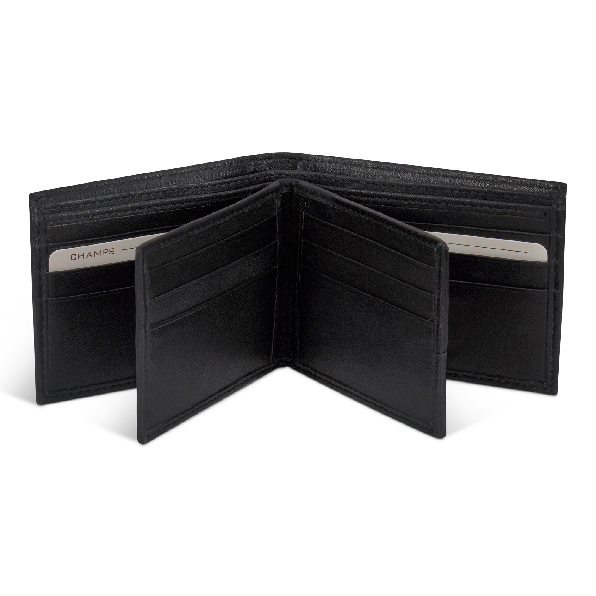 Champs Leather Multi-Wing Card Wallet - TSC.ca
