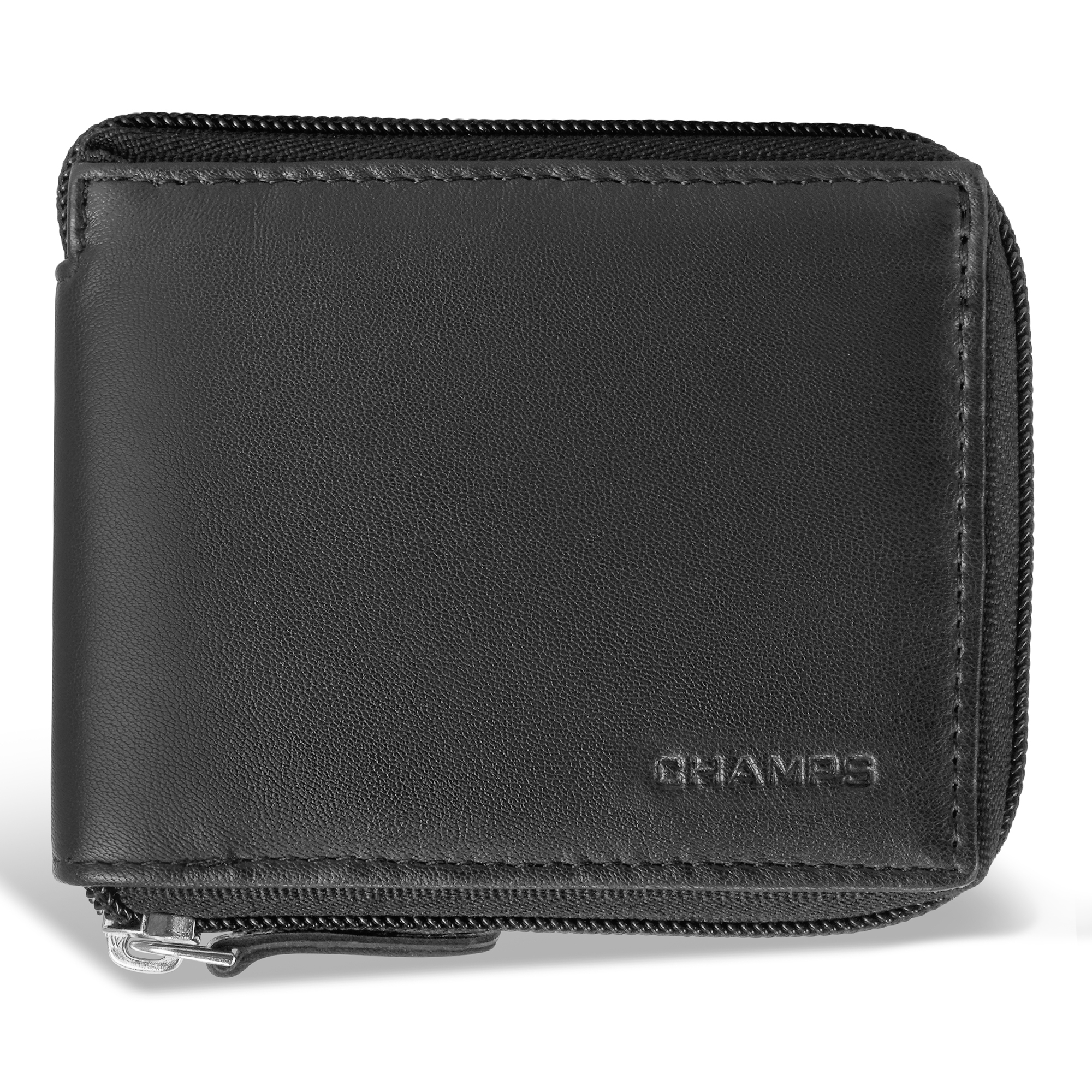 Champs Leather Centre-Wing Zip-Around Wallet - TSC.ca