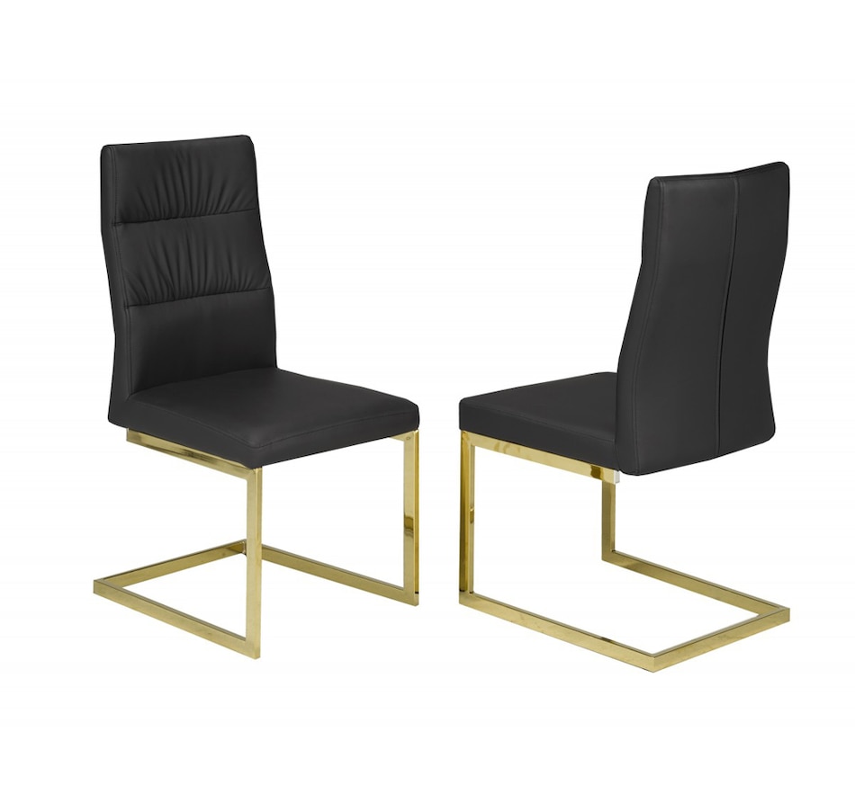 Image 709971_BLK.jpg, Product 709-971 / Price $599.99, Brassex -Talin Contemporary Style Dining Chair (Set of 2) from Brassex on TSC.ca's Home & Garden department