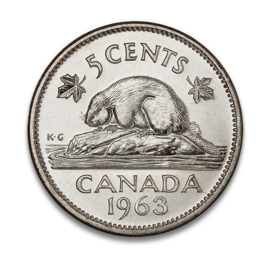 Image 711212_ALTMORE1.jpg, Product 711-212 / Price $99.95, 1963 Original Uncirculated Cent and Nickel Rolls (90 Coins Total) from The Coin Show with Steven Bromberg on TSC.ca's Coins department