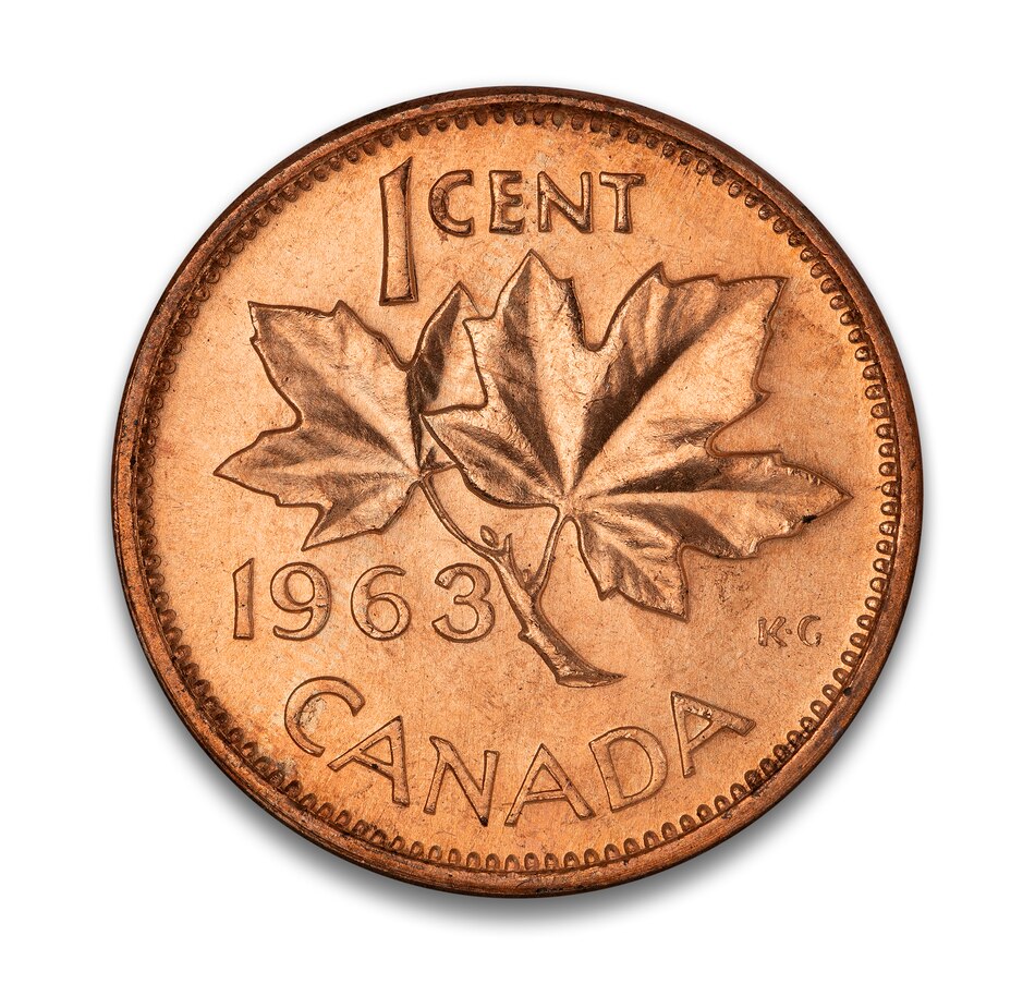 Image 711212_ALTMORE2.jpg, Product 711-212 / Price $99.95, 1963 Original Uncirculated Cent and Nickel Rolls (90 Coins Total) from The Coin Show with Steven Bromberg on TSC.ca's Coins department