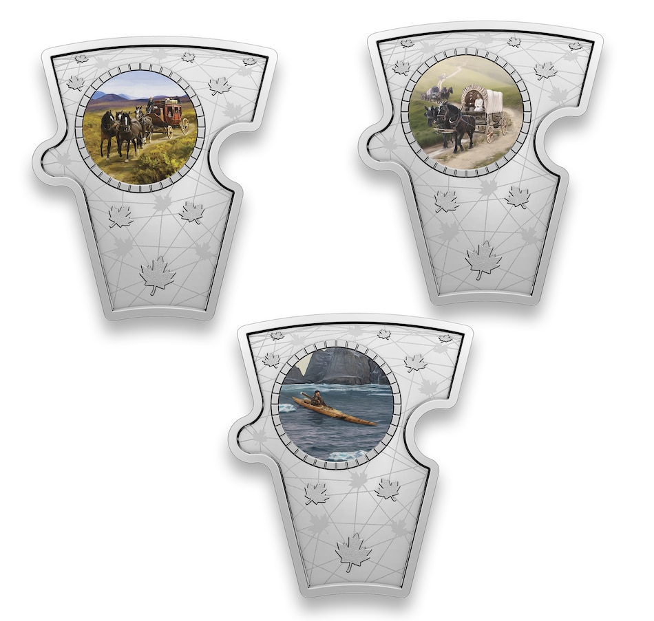 Image 711230_ALTMORE6.jpg, Product 711-230 / Price $1,999.95, 2022 Fine Silver Puzzle 14-Coin Set: Connecting Canada from The Coin Show with Steven Bromberg on TSC.ca's Coins department