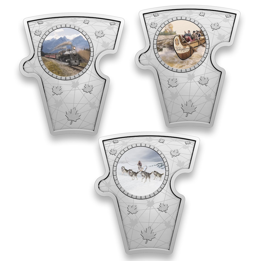 Image 711230_ALTMORE7.jpg, Product 711-230 / Price $1,999.95, 2022 Fine Silver Puzzle 14-Coin Set: Connecting Canada from The Coin Show with Steven Bromberg on TSC.ca's Coins department