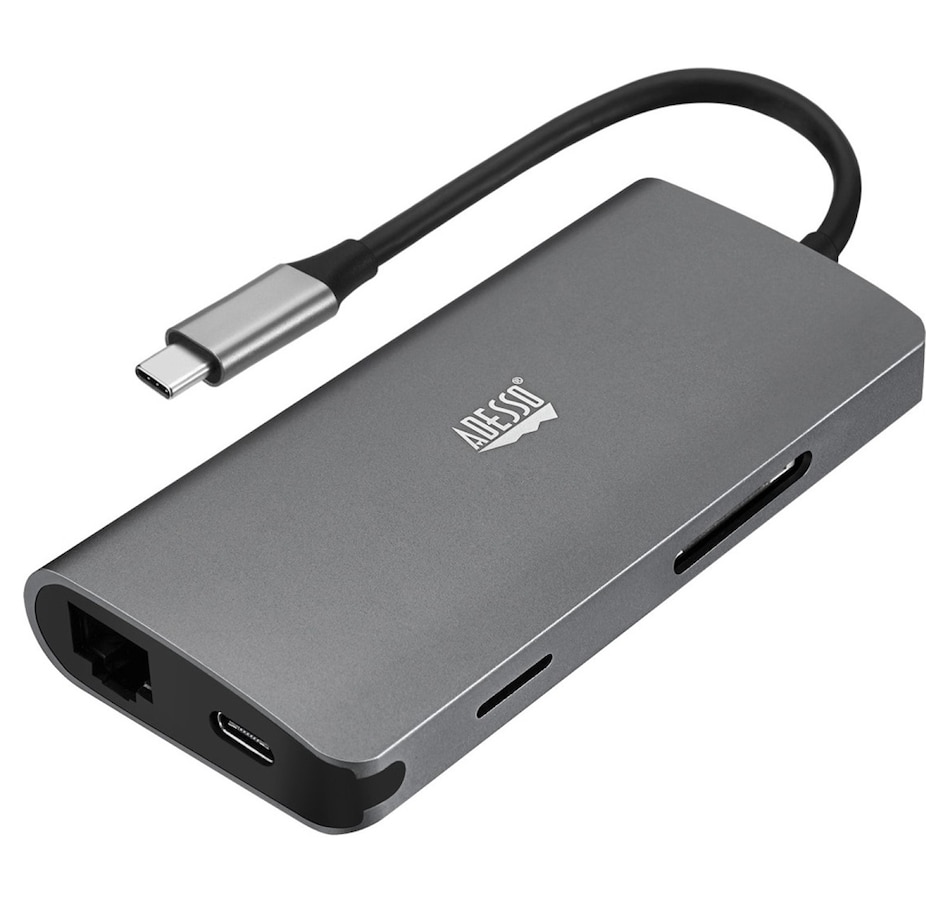 Adesso AUH-4030 8-in-1 USB-C Multi-Port Docking Station
