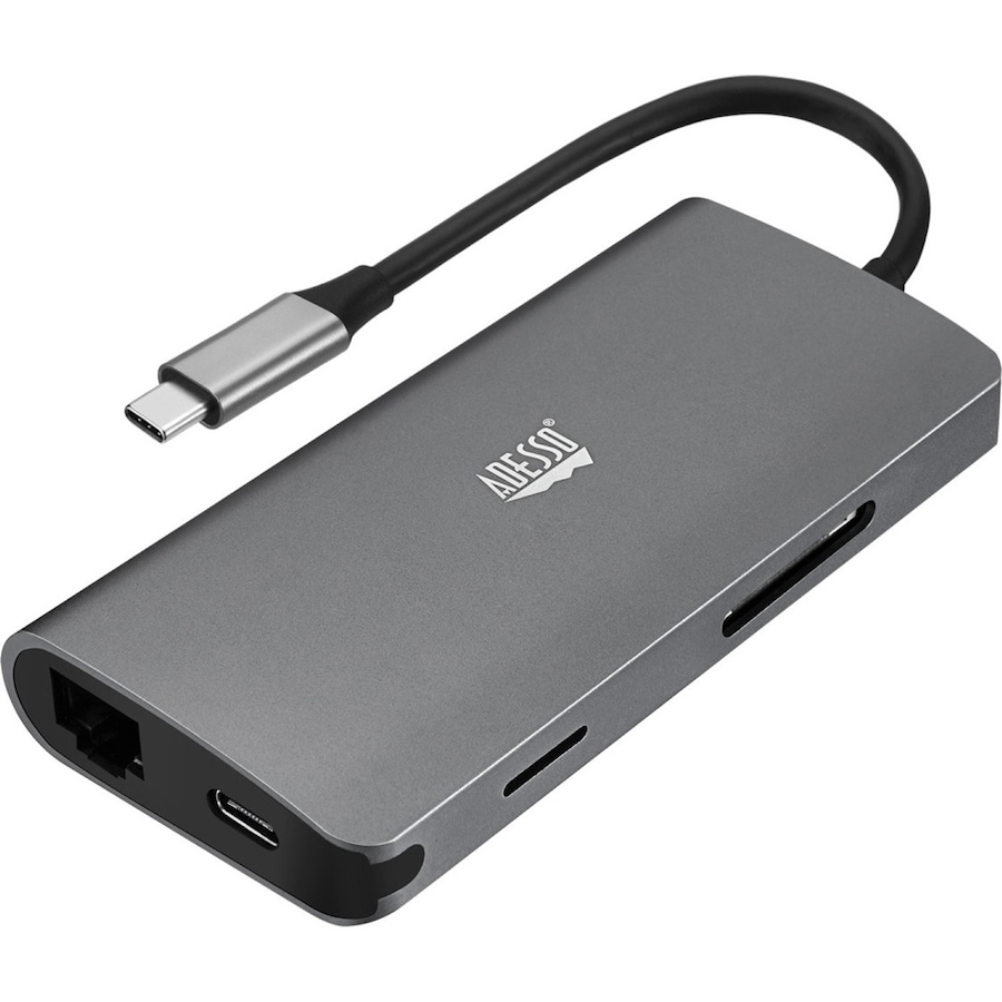 Image 711278.jpg, Product 711-278 / Price $104.99, Adesso AUH-4030 8-in-1 USB-C Multi-Port Docking Station from Adesso on TSC.ca's Electronics department