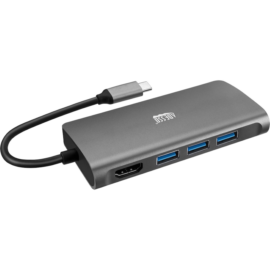 Image 711278_ALTMORE1.jpg, Product 711-278 / Price $104.99, Adesso AUH-4030 8-in-1 USB-C Multi-Port Docking Station from Adesso on TSC.ca's Electronics department