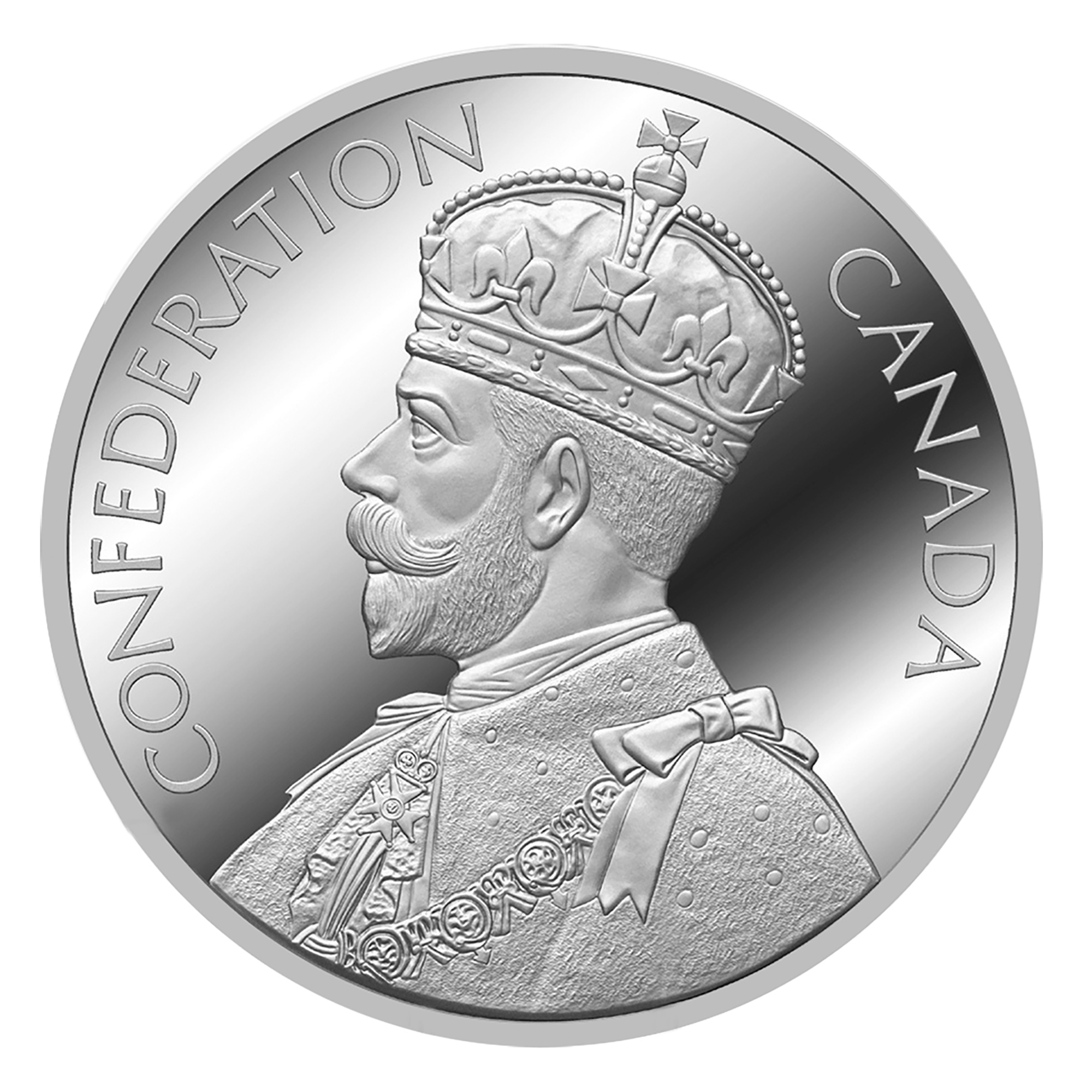 1927 Diamond Jubilee Medal Restrike 10 Ounces Fine Silver - TSC.ca