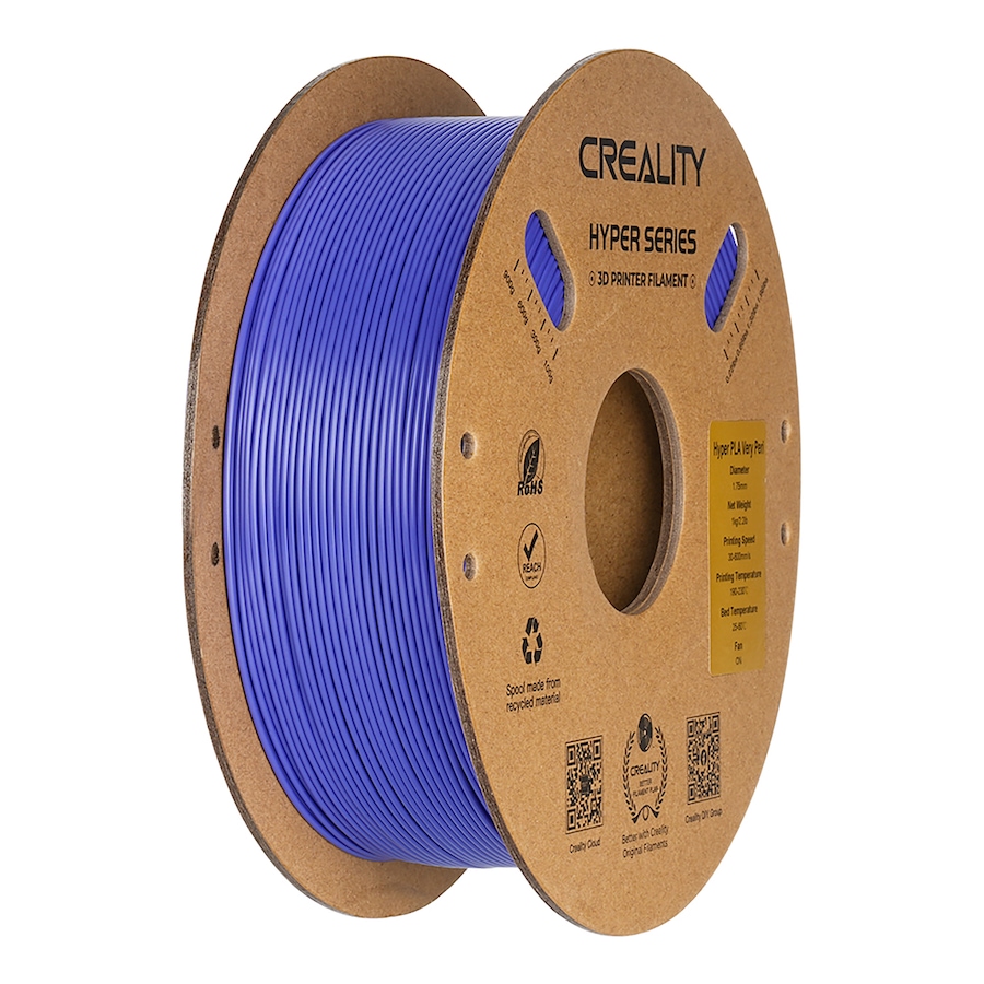 Image 711383_BLU.jpg, Product 711-383 / Price $29.99, Creality HyperPLA 3D Printing Filament (1 kg) from Creality on TSC.ca's Electronics department