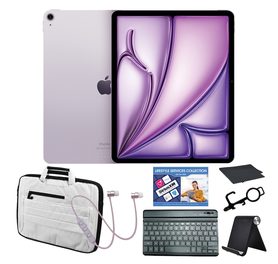 Image 711385_PURCL.jpg, Product 711-385 / Price $1,329.99, Apple iPad Air 13" M2 128GB Wi-Fi Bundle (2024) from Apple on TSC.ca's Electronics department
