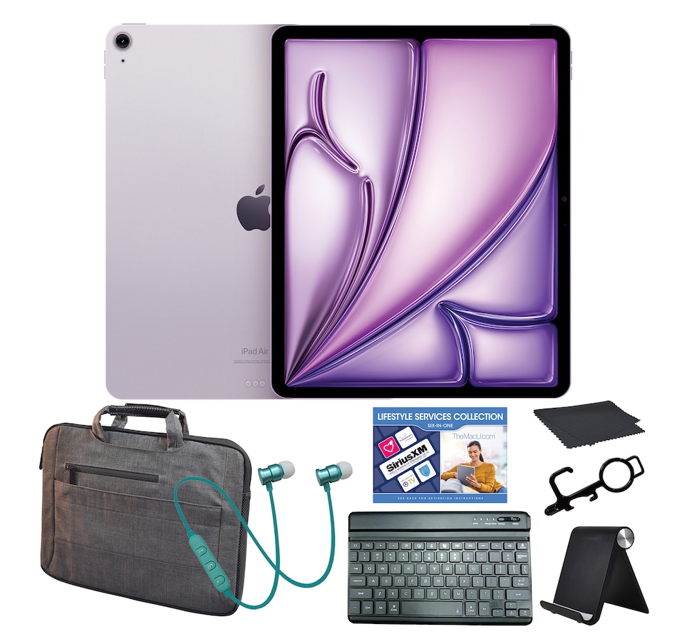 Image 711385_PURCP.jpg, Product 711-385 / Price $1,329.99, Apple iPad Air 13" M2 128GB Wi-Fi Bundle (2024) from Apple on TSC.ca's Electronics department