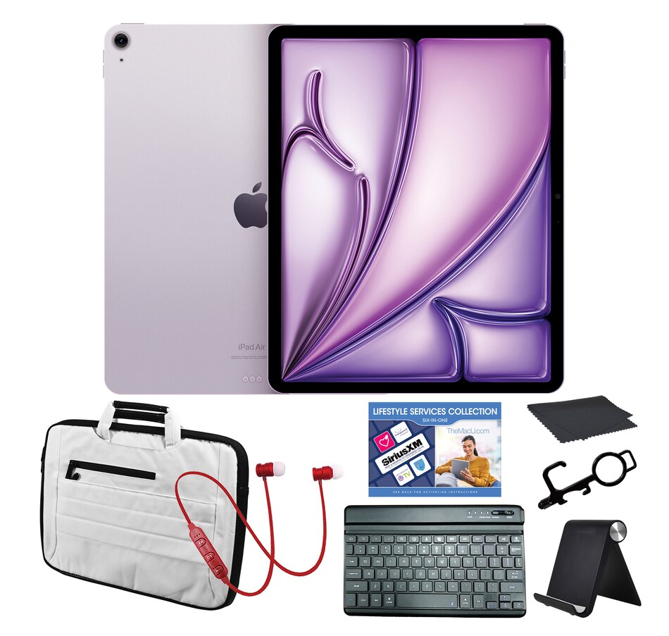 Image 711385_PURD.jpg, Product 711-385 / Price $1,329.99, Apple iPad Air 13" M2 128GB Wi-Fi Bundle (2024) from Apple on TSC.ca's Electronics department