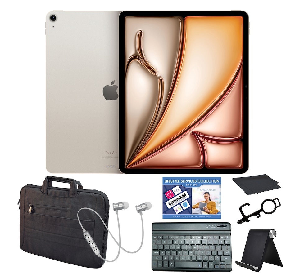 Image 711385_SRLSV.jpg, Product 711-385 / Price $1,329.99, Apple iPad Air 13" M2 128GB Wi-Fi Bundle (2024) from Apple on TSC.ca's Electronics department