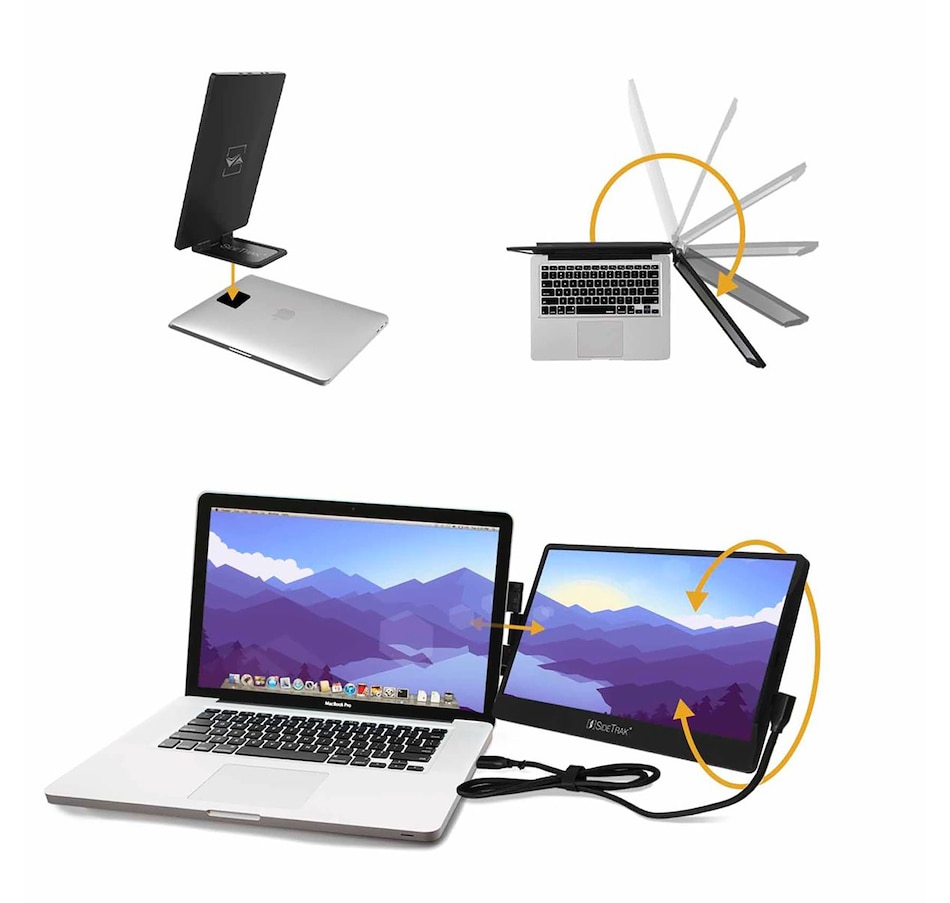 Image 711387_ALTMORE2.jpg, Product 711-387 / Price $469.99, SideTrak Laptop Monitor 12.5" from Side Trak on TSC.ca's Electronics department