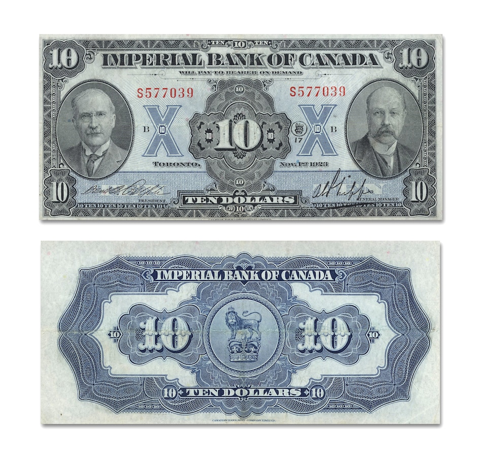 Image 711397_ALTMORE1.jpg, Product 711-397 / Price $1,649.00, 13-Piece $10 Banknote Collection, Chartered to 2018 from Canadian Coin & Currency on TSC.ca's Coins department