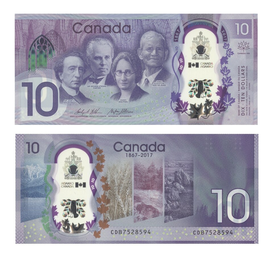 Image 711397_ALTMORE13.jpg, Product 711-397 / Price $1,649.00, 13-Piece $10 Banknote Collection, Chartered to 2018 from Canadian Coin & Currency on TSC.ca's Coins department