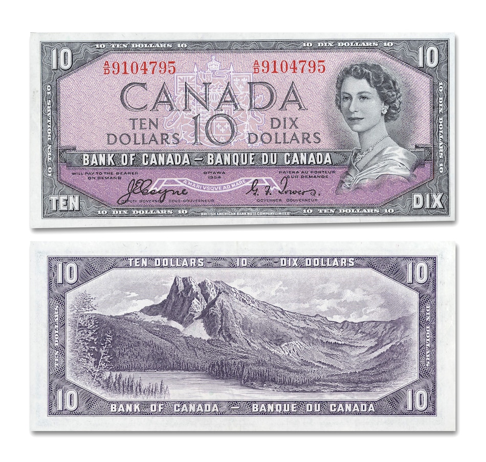 Image 711397_ALTMORE5.jpg, Product 711-397 / Price $1,649.00, 13-Piece $10 Banknote Collection, Chartered to 2018 from Canadian Coin & Currency on TSC.ca's Coins department