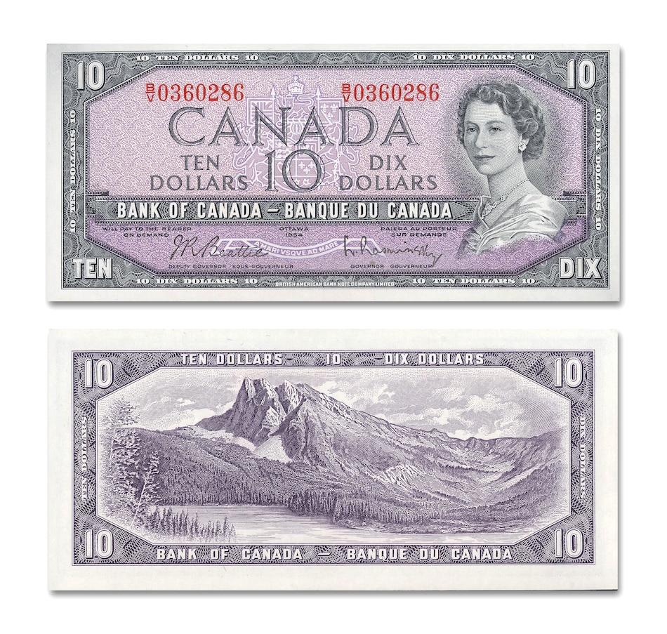 Image 711397_ALTMORE6.jpg, Product 711-397 / Price $1,649.00, 13-Piece $10 Banknote Collection, Chartered to 2018 from Canadian Coin & Currency on TSC.ca's Coins department