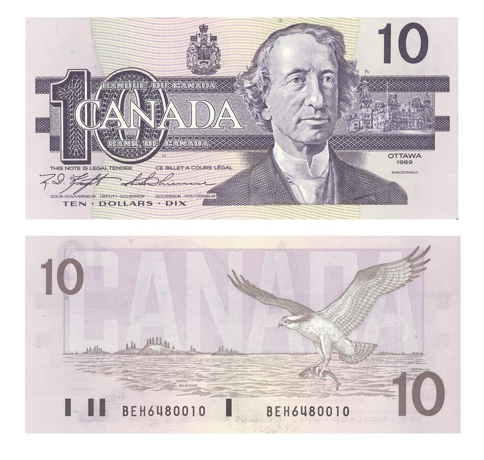 Image 711397_ALTMORE8.jpg, Product 711-397 / Price $1,649.00, 13-Piece $10 Banknote Collection, Chartered to 2018 from Canadian Coin & Currency on TSC.ca's Coins department