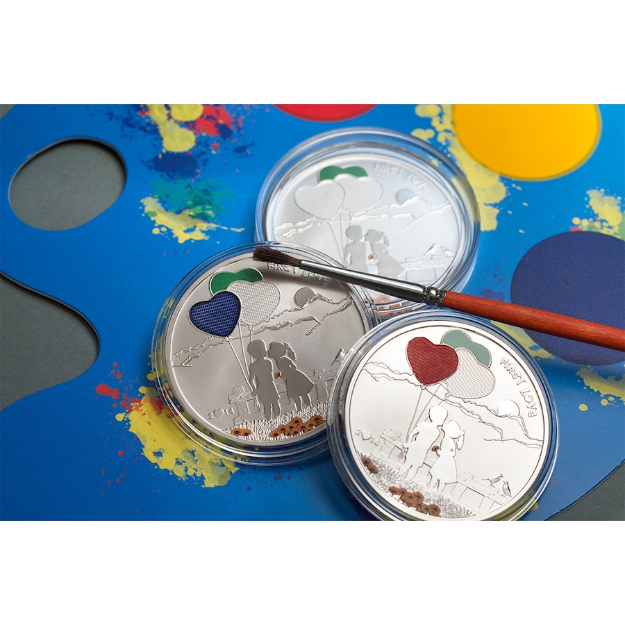 Image 711425_ALTMORE3.jpg, Product 711-425 / Price $119.95, Colour Your Own Coin 2014 $5 Cook Islands from Canadian Coin & Currency on TSC.ca's Coins department